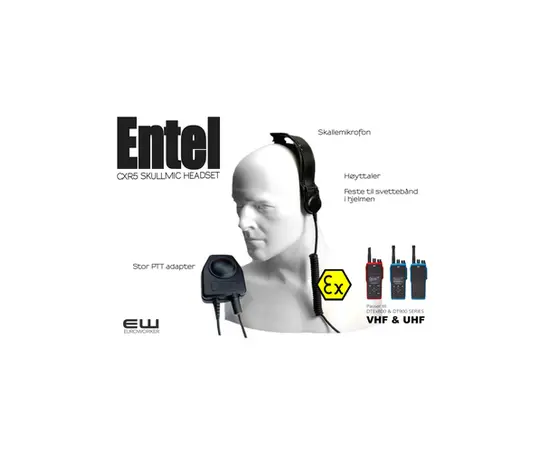 Entel DT953 446MHz Lisensfri (Atex)